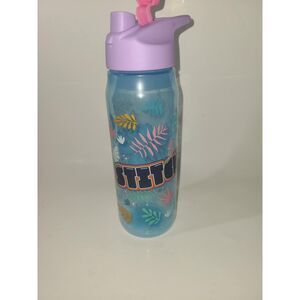 Disney Stitch Zak Designs 20 Oz Water Bottle W/ Snap Lid & Carry Handle